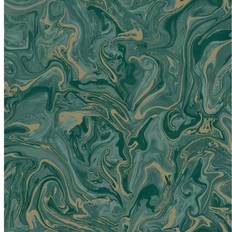 Marble Emerald Wallpaper Emerald Green