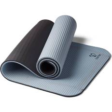 Beige Yogaudstyr Carite Dual NBR Yoga Mat 15mm