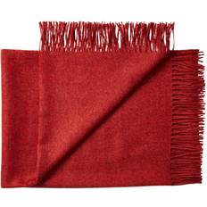 Uld plaid Silkeborg Uldspinderi plaid Cusco Tæppe Rød
