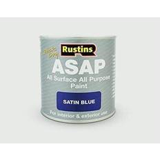 Rustins Blue Paint Rustins ASAP All Purpose All Surface Satin Paint Blue