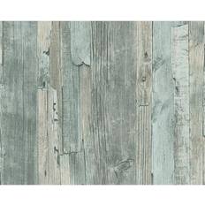 A.S. Creation AS Distressed Driftwood Wood Panel Faux Effect