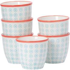 Nicola Spring Hand-Printed Plant Pots - 14cm