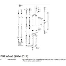 Rockshox Air Spring Debon 160 mm 29"