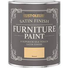 Rust-Oleum Satin Furniture Paint Mustard 750Ml 0.75L
