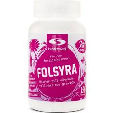Healthwell Folinsyre 400, 150 kapsler