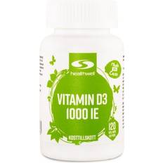 Healthwell vitamin d3 Healthwell Vitamin D3 1000IE 120 st