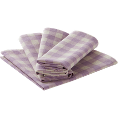 Lila Stoffservietten Jotex AIME serviet 4-pak Purple Stoffserviette Violett