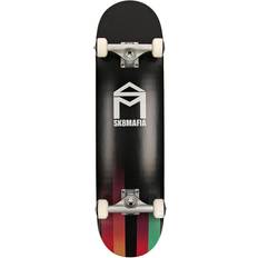 Sk8mafia Complete Skateboard House Logo (Fog) Black/Brown/Green 7.87"