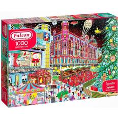 Jigsaw Puzzles Falcon Leicester Square at Christmas 1000 Pieces