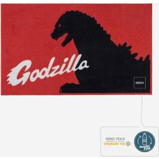 Godzilla Doormat "Silhouette" Röd, Svart