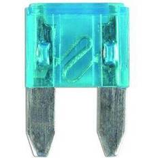 Blue connect batteri Connect Mini Blade Fuse 15-amp Blue Pack 25 30429