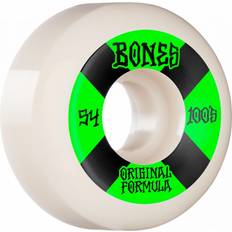 Gröna Skateboardtillbehör Bones Og Formula 100 V5 Sidecut 54mm