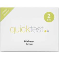 Quicktest Sundhedsplejeprodukter Quicktest Diabetes Test 2-pack