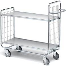 Rullevogn med 2 hylder 1120x460x1380mm