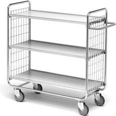 Rullevogn med 3 hylder 1120x460x930mm