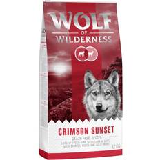Wolf of Wilderness Hunde - Hundefoder Kæledyr Wolf of Wilderness 5 kg "Crimson Sunset" Lam & Ged hundefoder