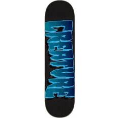 Skateboard deck Creature Skateboard Deck Outline Logo (Sort/Blå/Teal) Sort/Blå/Teal 8"