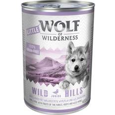 Wolf of Wilderness Junior Secco + Umido + Snack 1 kg Secco + 6 x 400 Umido + 180 g Snack