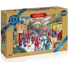 Gibsons Secret Santa Christmas 2019 Limited Edition 1000 Piece Jigsaw Puzzle