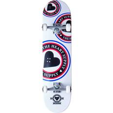 Heart Supply Orbit Logo Komplet Skateboard Hvid/Sort/Blå 8"