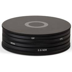 46mm Camera Lens Filters Urth (46mm) Urth UV, CPL, ND64, Soft Grad ND8 Lens Filter Kit