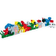 Small Foot Small Foot Dieren Letters en Cijfers Balansspel, 26dlg