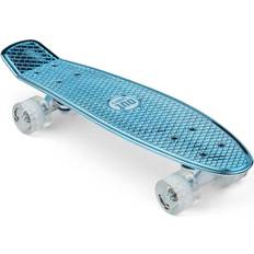 Outsiders Chrome Edition Retro Skateboard Blue