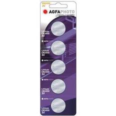 Cr2450 AgfaPhoto CR2450 5-pack AgfaPhoto knappcellsbatteri Lithium, 3V