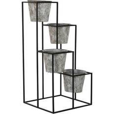 Dkd Home Decor Kruka Grå Metall 34