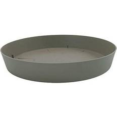 Sottovasi Vassoio Per Vaso Da Fiori 24 Cm Tortora Ø24 Cm (E3-74918]