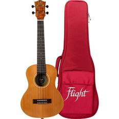 Flight Ukuleler Flight Princess Series Leia Tenor elektrisch-akoestische thinline tenor ukelele met gigbag