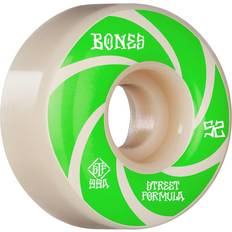 Gröna Skateboardtillbehör Bones Wheels Skateboard Hjul Patterns STF 99A 52mm vit V1 Standard 4-pak 52mm