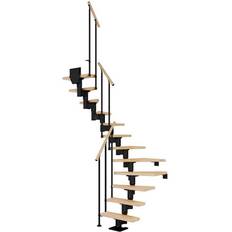 Dolle Dublin Halvsvingstrappe Classic II 259 - 315 cm