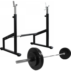ODIN Pro Squat Rack + Waagen & Langhantel (50kg)