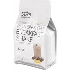 Protein shake Star Nutrition Protein & Oat Breakfast Shake, 750 g, Variationer Chocolate