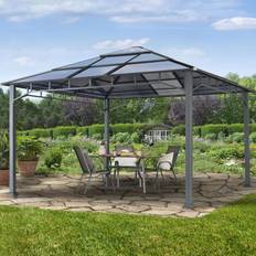 Toolport Havepavillon Hardtop Sunset Deluxe, 4x4m