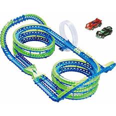 6 Autorennbahnen Wave Racers Super Helix Speedway Track