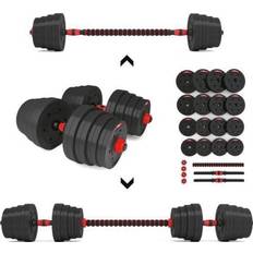 Adjustable Barbell and Dumbbell Set 30 kg