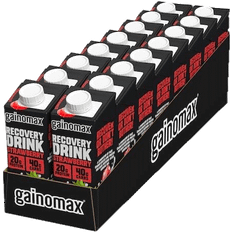 Recovery drink Gainomax Recovery Drink, Strawberry, 16-pack