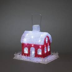Konstsmide akryl fuglefoder hus Julelampe