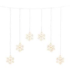 Konstsmide 6 Snowflakes String Light 6 Lamps