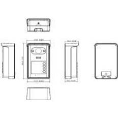 Cámaras de Vigilancia Dahua Technology technology SURFACE HOUSING VTM07R