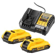 Dewalt batterisæt Dewalt 18V XR Batterisæt 2x2.0 Ah