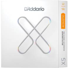 Daddario xs D'Addario XSABR1256 XS 80/20 Bronze Acoustic Guitar Strings .012-.056 Light Top/Medium Bottom