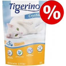 Kattsand lavendel Tigerino Crystals Lavendel kattsand lavendeldoft Ekonomipack: