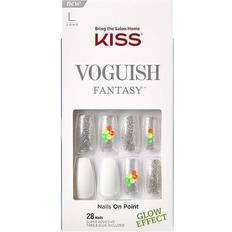 Nail Products Kiss Voguish Fantasy Fake Nails, Long Coffin, `Afterglow - 28