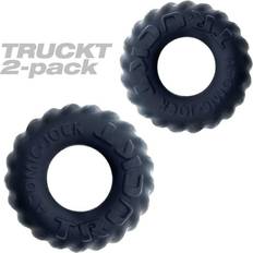 Oxballs Sex Toys Oxballs Truckt Cockring, 2 pack Night Edition