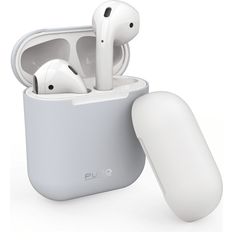 Puro Tillbehör för hörlurar Puro Silicone Case för AirPods Ljusblå