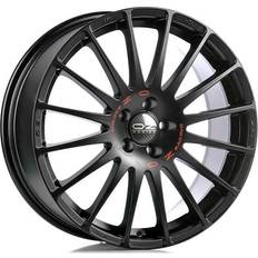 OZ Superturismo GT Matt Black Red Lettering 7.5x17 5/114.3 ET50 B75