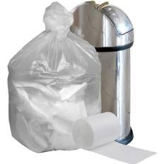 20 gallon trash bags Plasticplace 20-30 Gal. Clear High-Density Trash Bags Case of 500